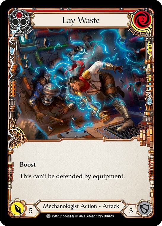 Lay Waste (Red) card image