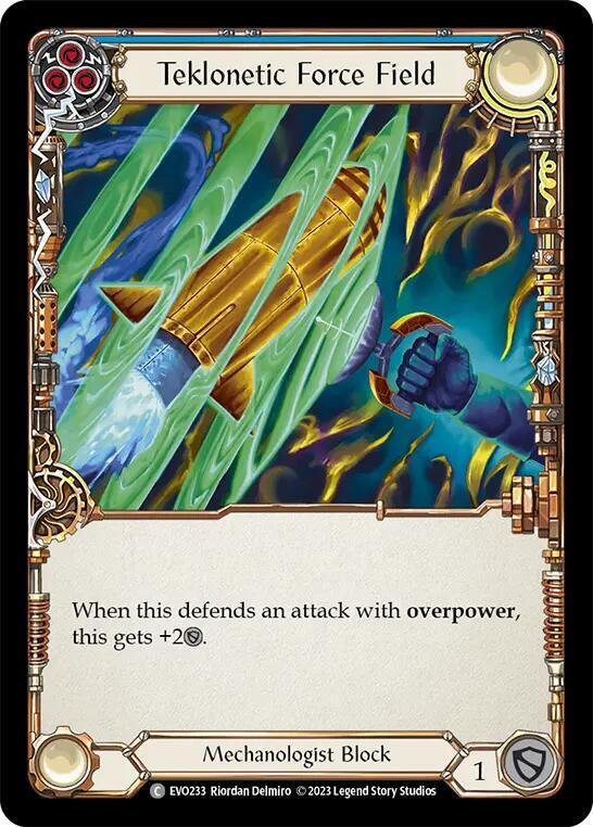 Teklonetic Force Field (Blue) card image