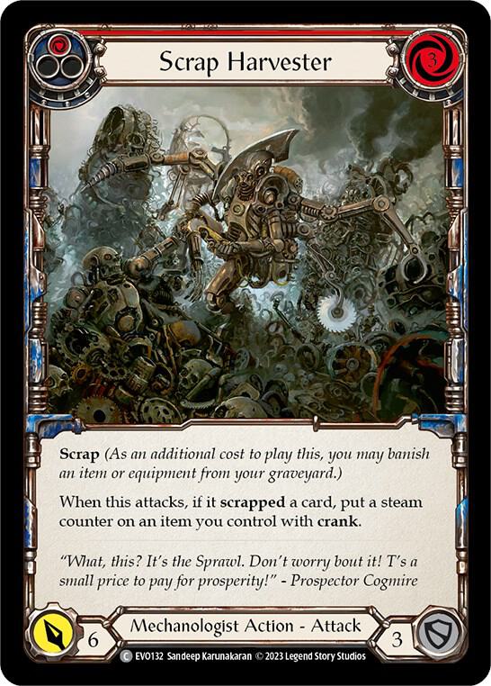 Scrap Harvester (Red) card image