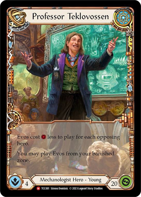 Professor Teklovossen card image