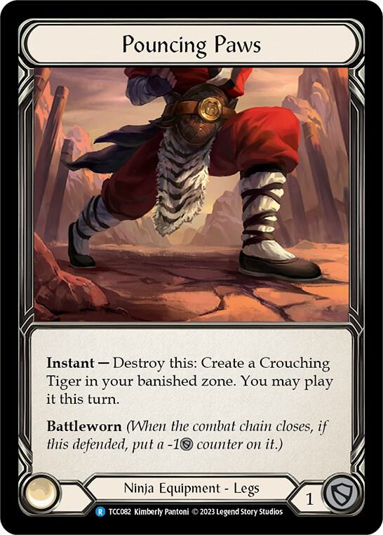 Pouncing Paws card image