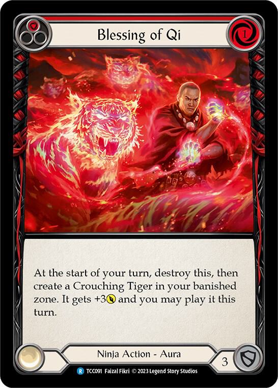 Blessing of Qi (Red) card image