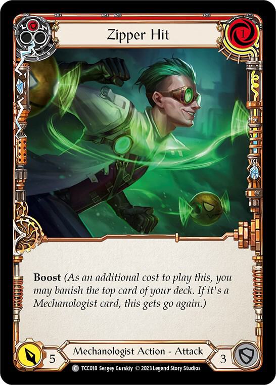 Zipper Hit (Red) card image