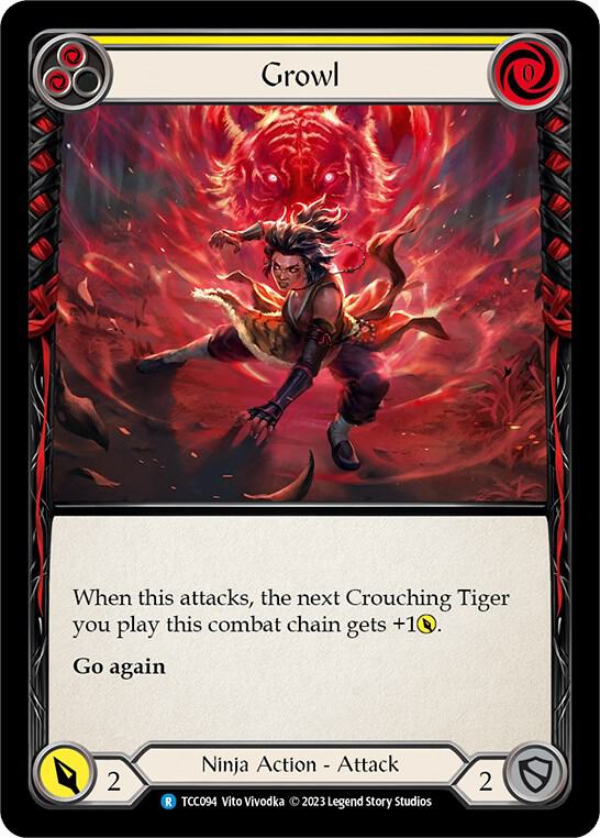 Growl (Yellow) card image