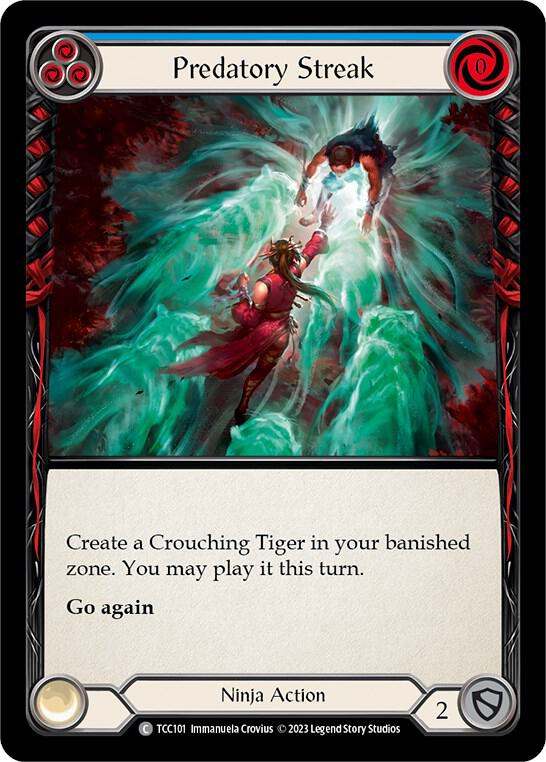 Predatory Streak (Blue) card image