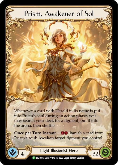 Prism, Awakener of Sol - HER086 card image