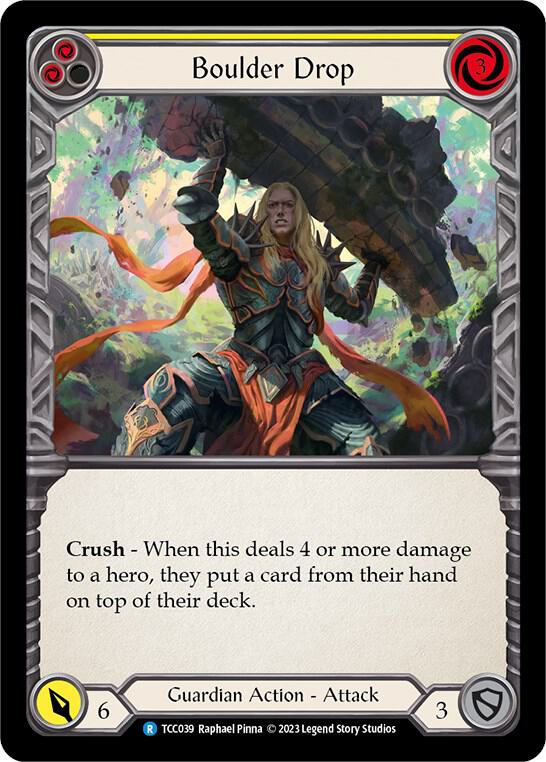 Boulder Drop (Yellow) card image