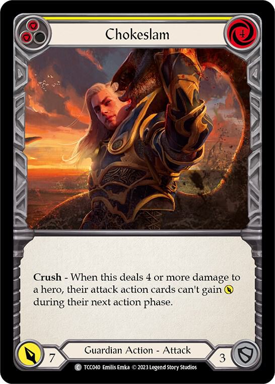 Chokeslam (Yellow) card image