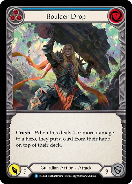 Boulder Drop (Blue) card image