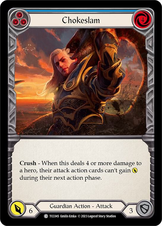 Chokeslam (Blue) card image