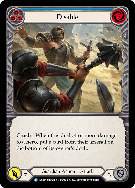 Disable (Blue) card image