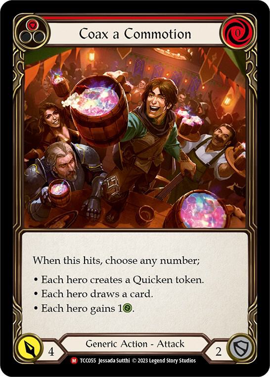 Coax a Commotion card image