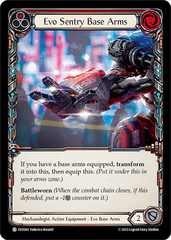 Evo Sentry Base Arms card image
