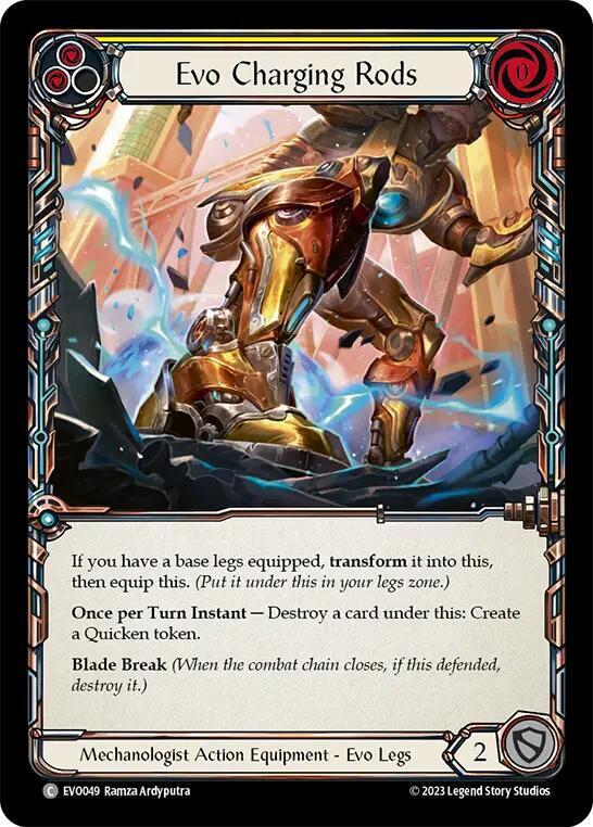 Evo Charging Rods card image