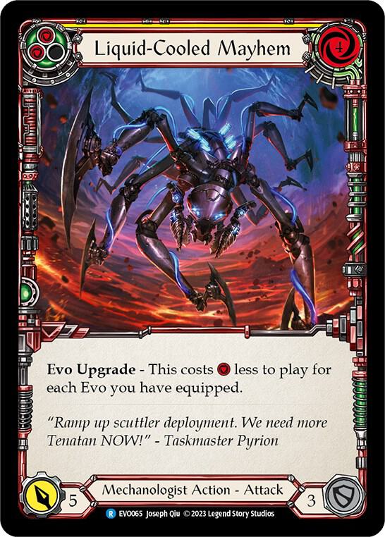 Liquid-Cooled Mayhem (Yellow) card image