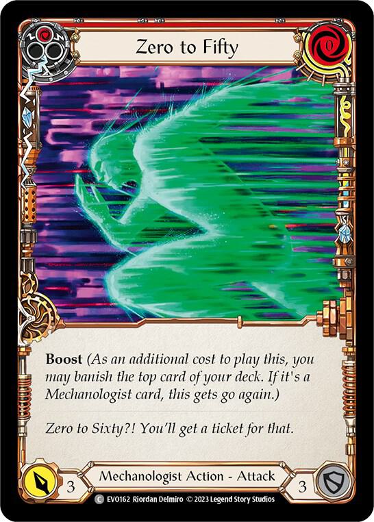 Zero to Fifty (Red) card image