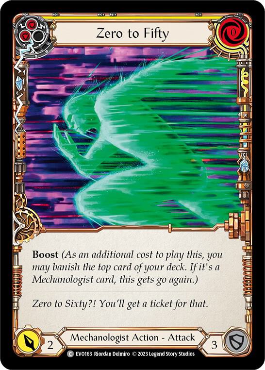 Zero to Fifty (Yellow) card image