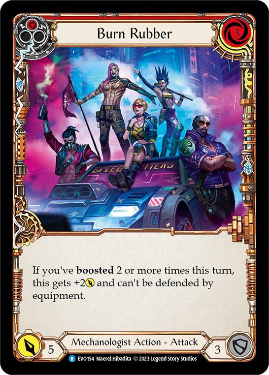 Burn Rubber card image