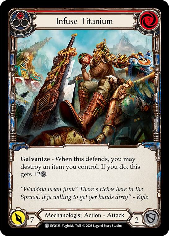 Infuse Titanium (Red) card image