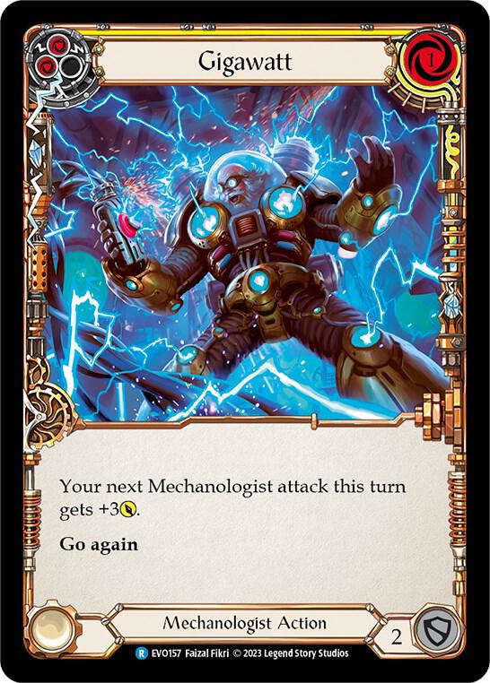 Gigawatt (Yellow) card image
