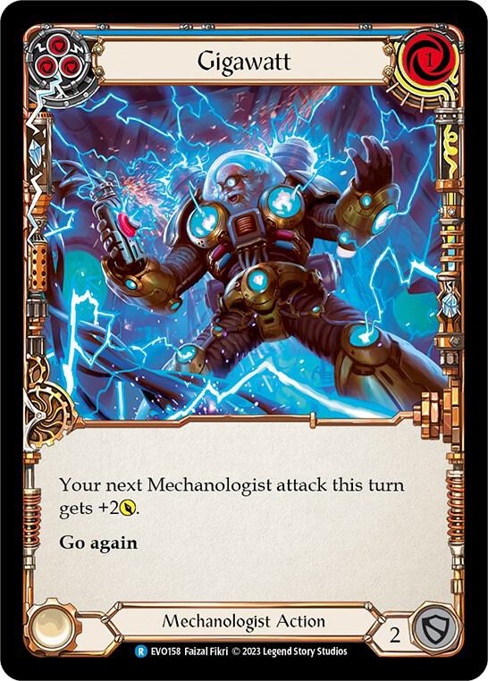 Gigawatt (Blue) card image