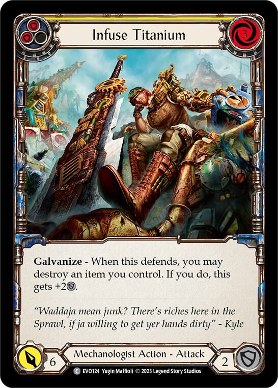 Infuse Titanium (Yellow) card image