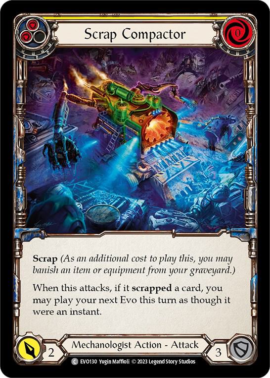 Scrap Compactor (Yellow) card image