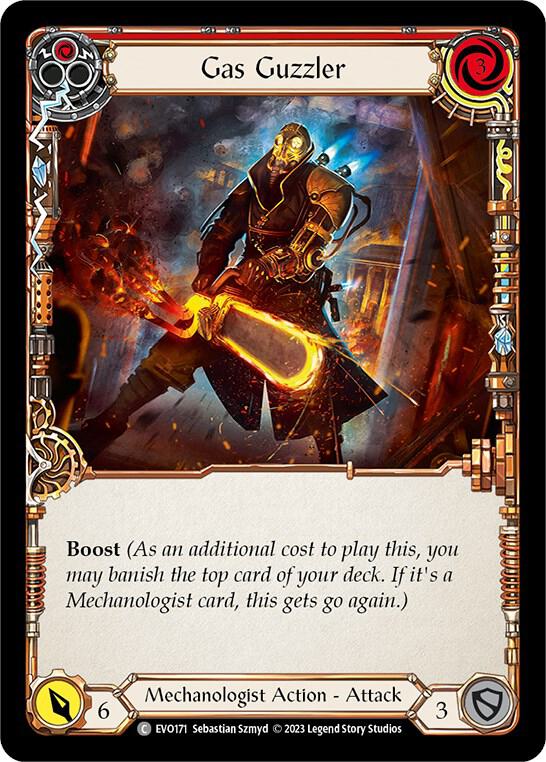 Gas Guzzler (Red) card image