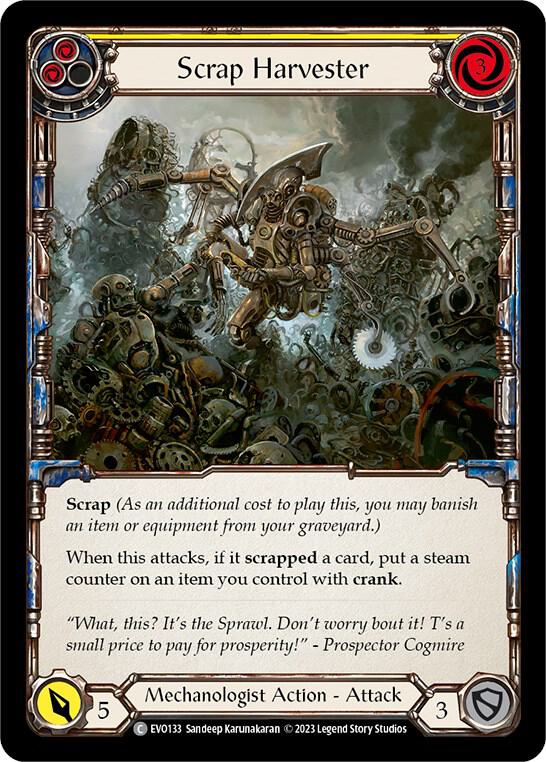 Scrap Harvester (Yellow) card image