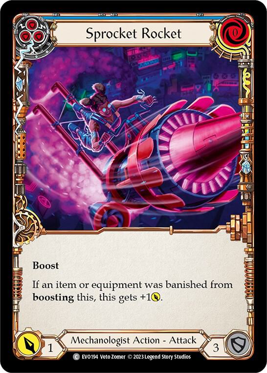 Sprocket Rocket (Blue) card image