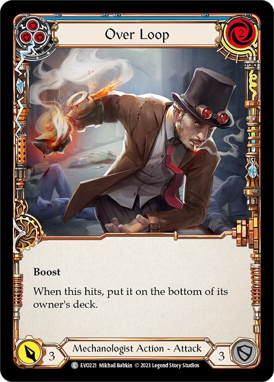 Over Loop (Blue) card image