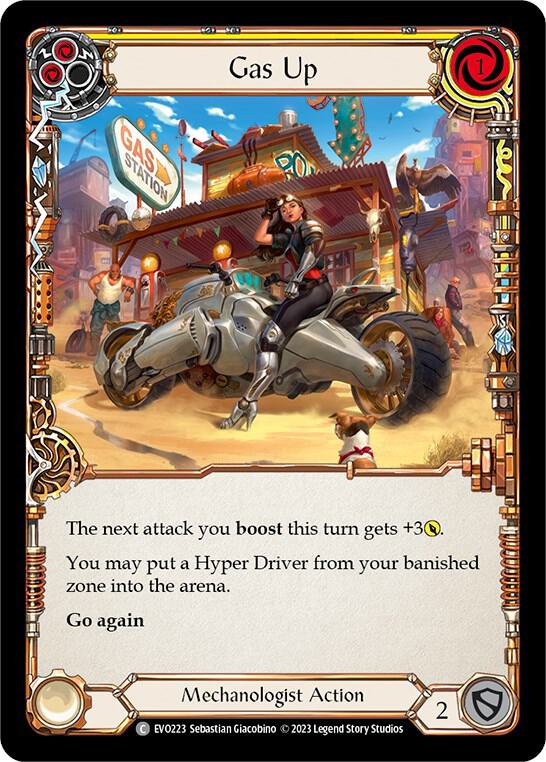 Gas Up (Yellow) card image