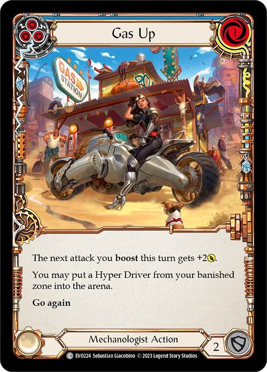Gas Up (Blue) card image