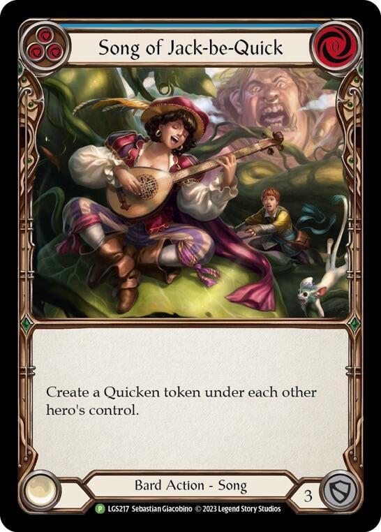 Song of Jack-be-Quick - LGS217 card image