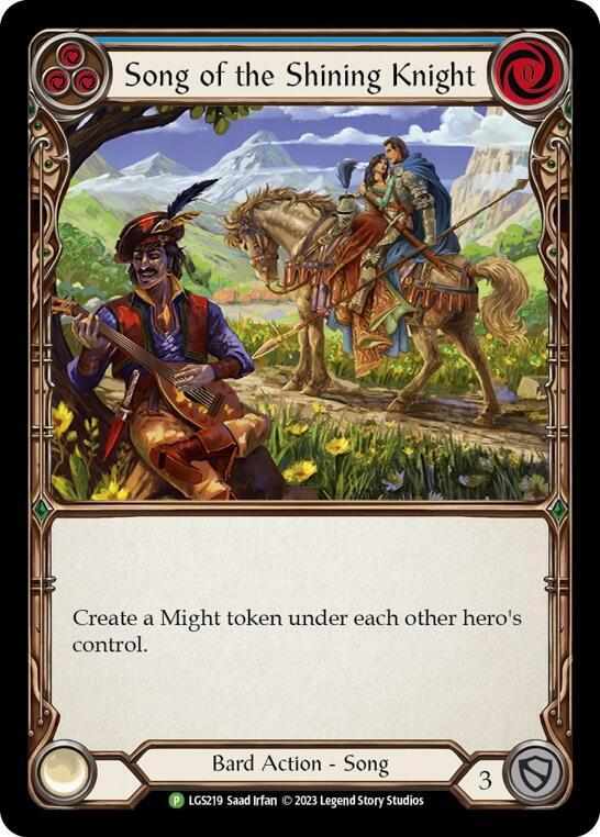 Song of the Shining Knight - LGS219 card image