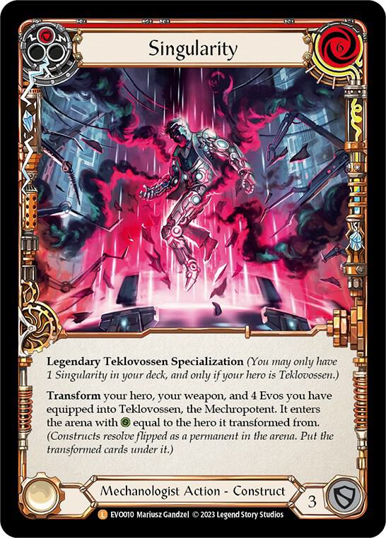 Singularity // Teklovossen, the Mechropotent card image