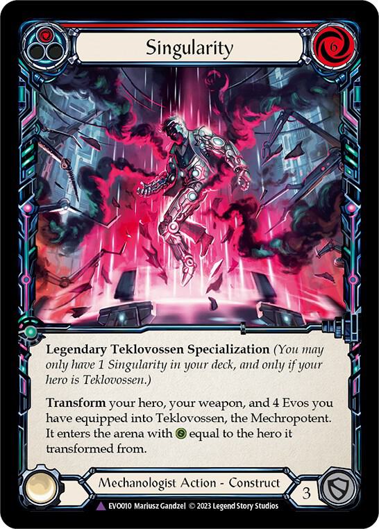 Singularity // Teklovossen, the Mechropotent (Marvel) card image