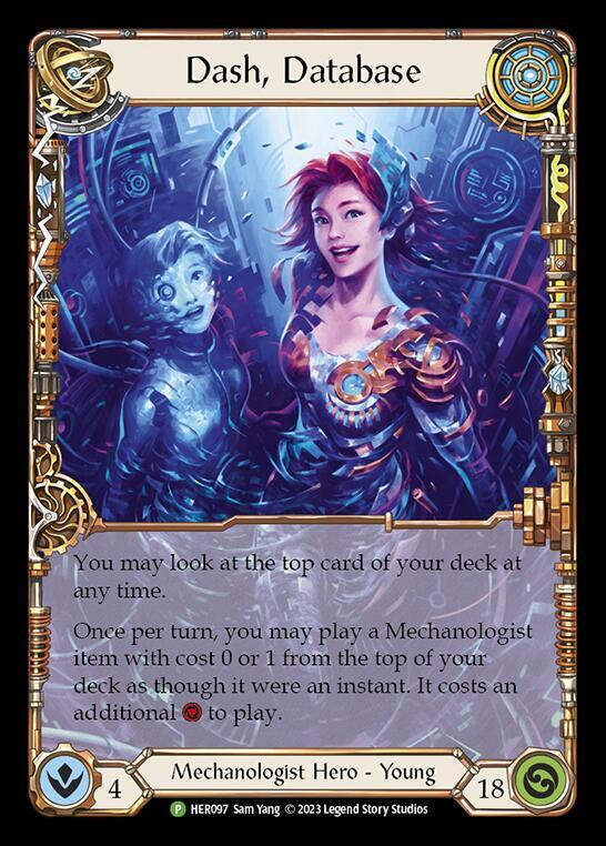 Dash, Database - HER097 card image