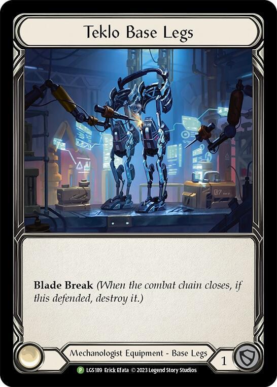 Teklo Base Legs - LGS189 card image