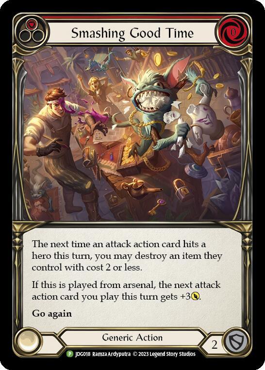 Smashing Good Time (Red) - JDG018 card image