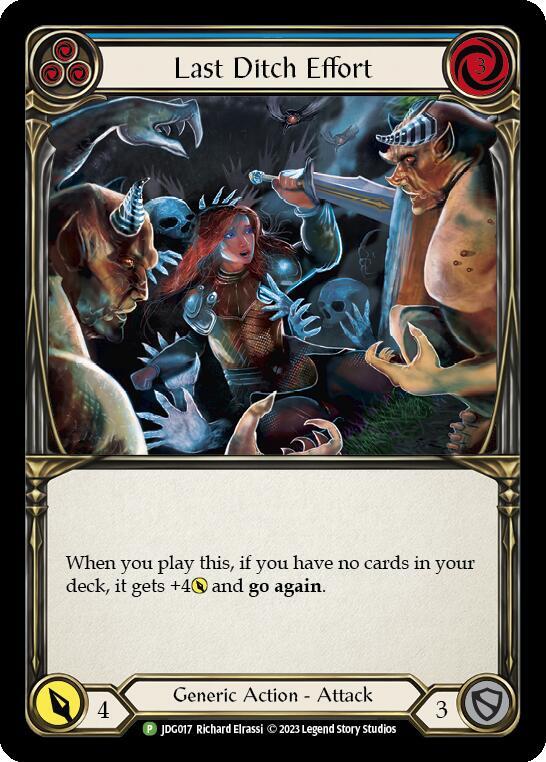 Last Ditch Effort - JDG017 card image