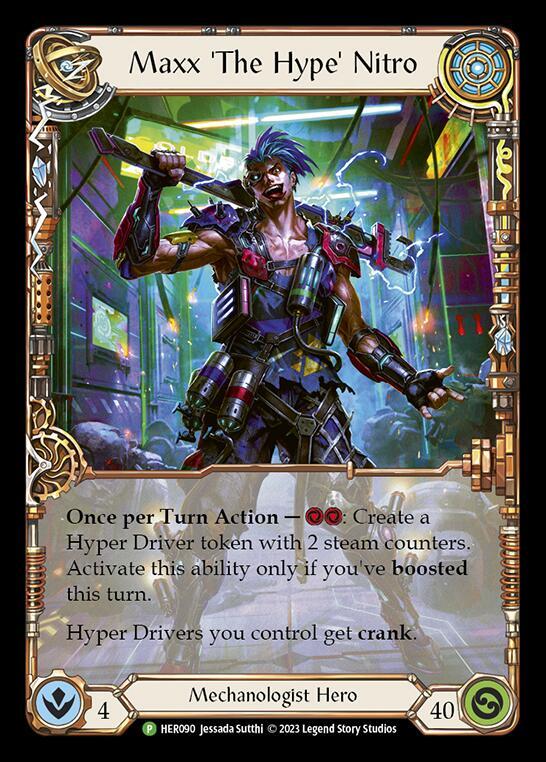Maxx 'The Hype' Nitro - HER090 card image