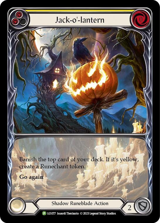 Jack-o'-lantern (Yellow) - LGS177 card image