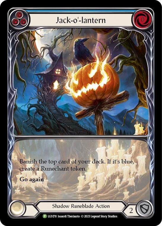 Jack-o'-lantern (Blue) - LGS178 card image