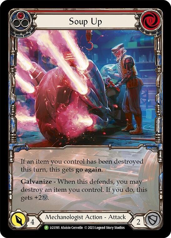 Soup Up (Red) - LGS195 card image