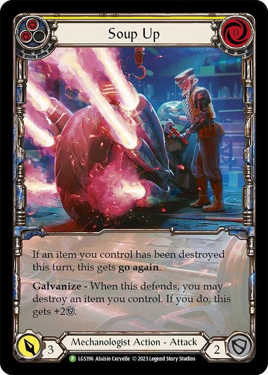 Soup Up (Yellow) - LGS196 card image