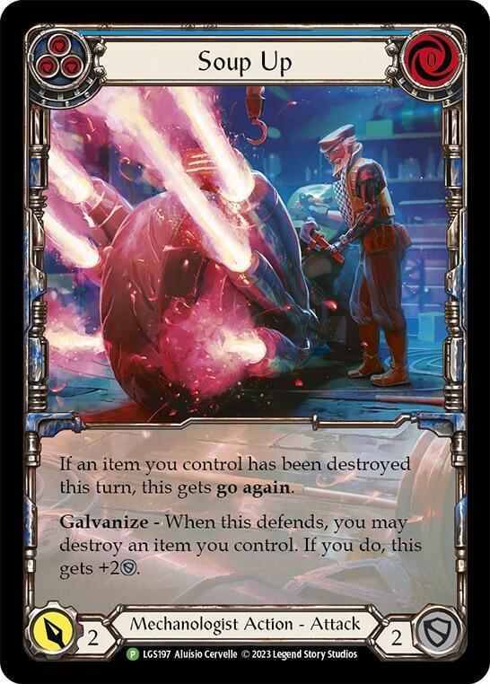 Soup Up (Blue) - LGS197 card image