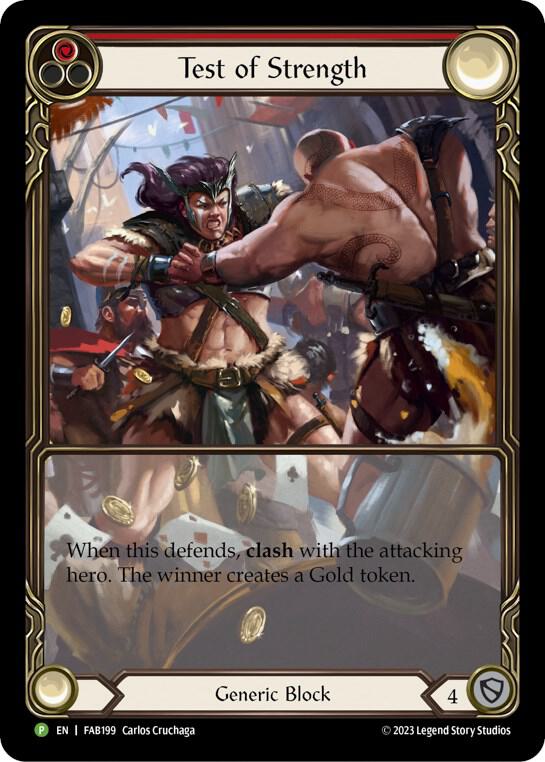 Test of Strength - FAB199 card image