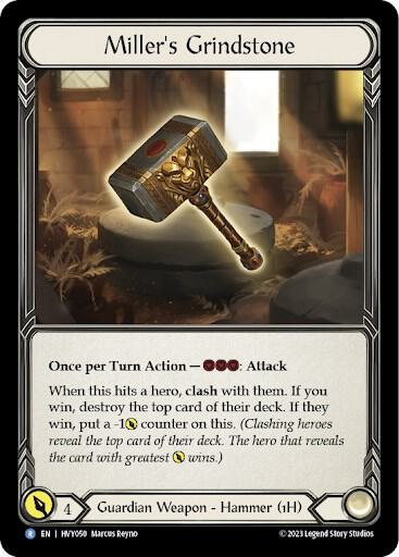 Miller's Grindstone card image