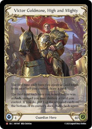 Victor Goldmane, High and Mighty card image